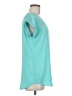 Express Teal Short Sleeve Top Size M - photo 4