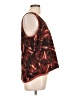 Halogen 100% Polyester Burgundy Sleeveless Blouse Size L - photo 4