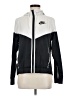 Nike 100% Polyester White Track Jacket Size M - photo 1