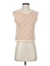 Maje Ivory Sleeveless T-Shirt Size Sm (1) - photo 1