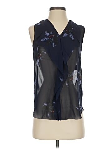 Babaton Sleeveless Silk Top (view 1)
