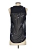 Babaton 100% Silk Blue Sleeveless Silk Top Size XS - photo 2