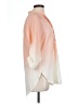 Wishful Park Color Block Orange 3/4 Sleeve Button-Down Shirt Size L - photo 4