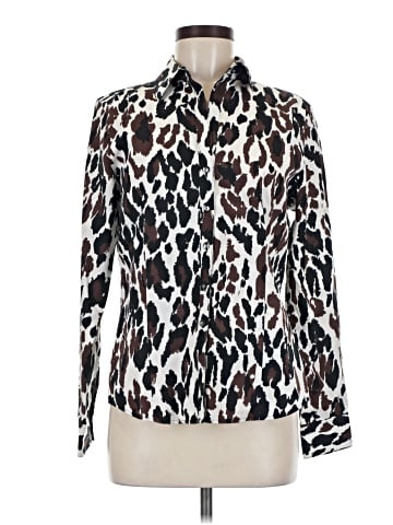 Foxcroft Long Sleeve Blouse (view 1)