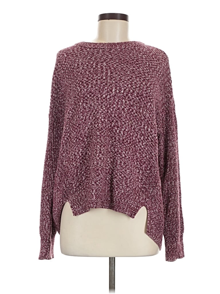 Pre-owned Universal Thread Pullover Sweater In Burgundy