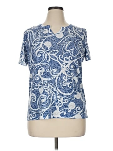 Christopher & Banks Short Sleeve T-Shirt (view 1)