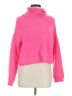 Sun & Moon Pink Turtleneck Sweater Size M - photo 1