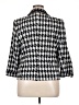 Catherine Malandrino Houndstooth Silver Blazer Size XL - photo 2