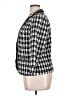 Catherine Malandrino Houndstooth Silver Blazer Size XL - photo 5