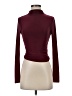 Moa Moa 100% Polyester Burgundy Long Sleeve Top Size S - photo 1