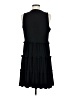 Tommy Hilfiger Solid Black Casual Dress Size 8 - photo 2