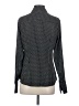 Express 100% Polyester Houndstooth Gray Long Sleeve Blouse Size S - photo 2