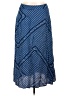 Gap 100% Rayon Polka Dots Blue Casual Skirt Size 10 (tall) - photo 1