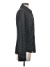 Express 100% Polyester Houndstooth Gray Long Sleeve Blouse Size S - photo 4