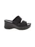 Naturalizer 100% Synthetic Solid Black Wedges Size 9 - photo 1