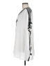 Neiman Marcus 100% Viscose Silver Short Sleeve Blouse Size M - photo 5