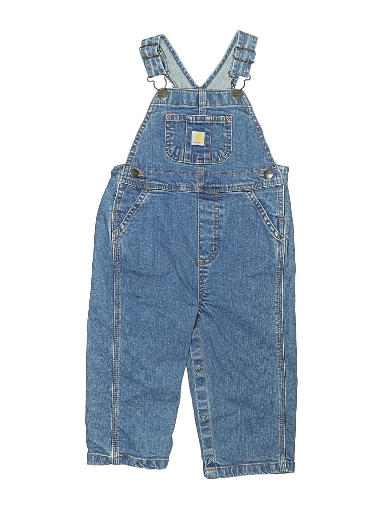 Pre-owned Carhartt Kids' Overalls In Blue