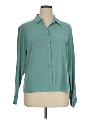 Sag Harbor Long Sleeve Blouse (view 1)