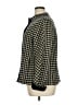 Talbots Houndstooth Black Wool Coat Size XL - photo 5