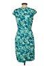 Calvin Klein Print Blue Casual Dress Size 4 - photo 2