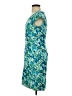 Calvin Klein Print Blue Casual Dress Size 4 - photo 5