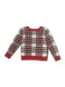 Charter Club Plaid Red Pullover Sweater Size 3T - photo 2