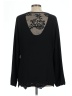 CAbi 100% Polyester Black Long Sleeve Blouse Size L - photo 2