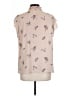 Vince Camuto 100% Polyester Tan Sleeveless Blouse Size L - photo 2