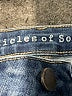 Articles of Society Solid Blue Jeans Size 25 waist - photo 7