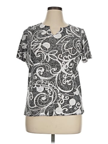 Christopher & Banks Short Sleeve T-Shirt (view 1)