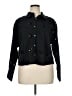 J.Crew 100% Cotton Black Long Sleeve Blouse Size XL - photo 1