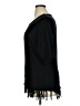 Kim Rogers 100% Acrylic Black Poncho Size XL - photo 5