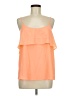 Gianni Bini Orange Sleeveless Blouse Size M - photo 1