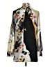 3.1 Phillip Lim for Target 100% Polyester Floral Ivory 3/4 Sleeve Blouse Size XS - photo 2