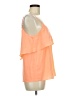 Gianni Bini Orange Sleeveless Blouse Size M - photo 4