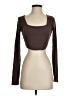 Garage Brown Long Sleeve Top Size P - Sm - photo 1