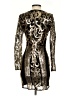 Quiz Metallic Gold Cocktail Dress Size EU 36 / US 6 - photo 2