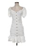 Pinko White Casual Dress Size 4 - photo 1