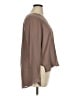 Worthington 100% Polyester Brown Long Sleeve Blouse Size XL - photo 4