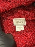 Alps Tweed Red Turtleneck Sweater Size M - photo 7
