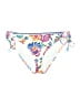 La Blanca Floral White Ivory Swimsuit Bottoms Size 16 - photo 1