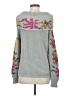 Sundance Floral Gray Pullover Sweater Size S - photo 2