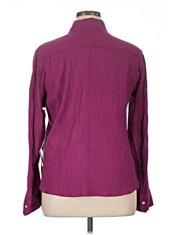 Jones Wear Jeans Long Sleeve Button-Down Shirt (view 2)