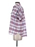 J.Crew Plaid Pink Short Sleeve Button-Down Shirt Size 4 - photo 5