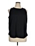 Nine West 100% Polyester Black Sleeveless Blouse Size XL - photo 1