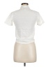 Old Navy 100% Cotton Ivory Short Sleeve Button-Down Shirt Size 8 - photo 2