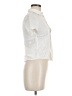 Old Navy 100% Cotton Ivory Short Sleeve Button-Down Shirt Size 8 - photo 4
