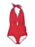 Cocoship Solid Red One Piece Swimsuit Size XXL - photo 1