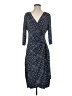Kiyonna Argyle Blue Cocktail Dress Size 0 - photo 1