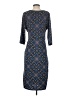 Kiyonna Argyle Blue Cocktail Dress Size 0 - photo 2